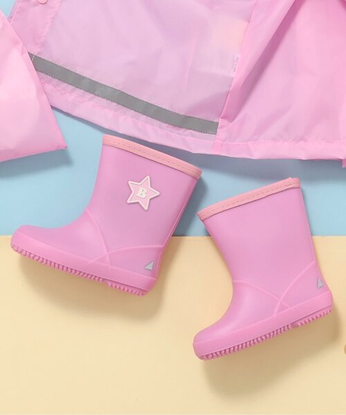 BREEZE(브리즈)의 「스마트 레인 슈즈(레인 슈즈)」｜핑크