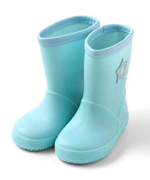 BREEZE（ブリーズ）の「スマートレインシューズ（レインシューズ・キッズ・ブルー/ベージュ/イエロー/グリーン/ピンク・14/15 /16/17/18/19/20/21）」の10枚目の写真
