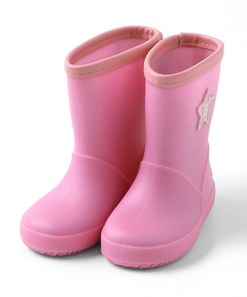 BREEZE（ブリーズ）の「スマートレインシューズ（レインシューズ・キッズ・ブルー/ベージュ/イエロー/グリーン/ピンク・14/15 /16/17/18/19/20/21）」の21枚目の写真