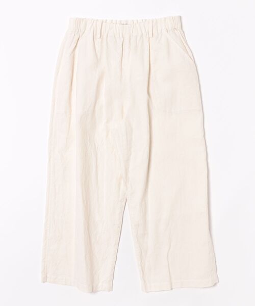 Plantation（プランテーション）の「ドレープリネン/ワイドパンツ