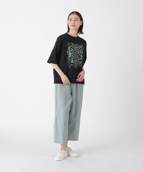 Plantation(プランテーション)の「リネンコットンキャンバス / パンツ / (O)(その他パンツ・レディース・ブラック/ライトブルー/カーキ/オフホワイト・S size/M size)」の7枚目の写真
