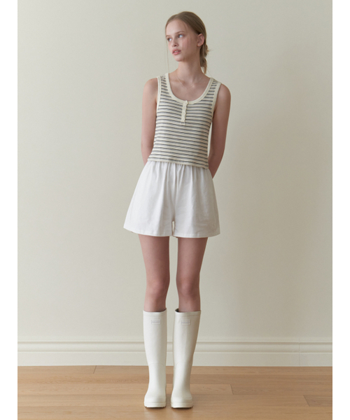 RE_L(リエル)の「Fizz button sleeveless (stripe)(Tシャツ/カットソー・レディース・その他・FREE)」の7枚目の写真