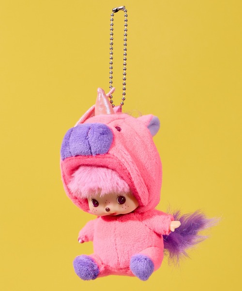 モンチッチベビチッチキーチェーンユニコーンしなこ&アニマル熊