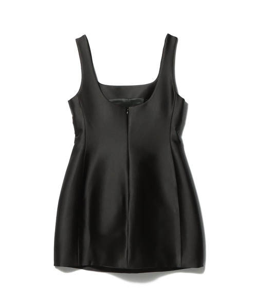 UNUS（ユナス）の「UNUS / Satin Mini Dress（ワンピース・レディース・アイボリー/ブラック・38/36）」の3枚目の写真