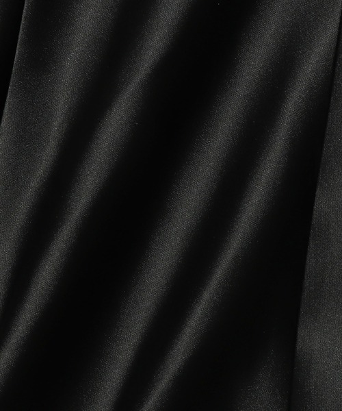 UNUS（ユナス）の「UNUS / Satin Mini Dress（ワンピース・レディース・アイボリー/ブラック・38/36）」の6枚目の写真