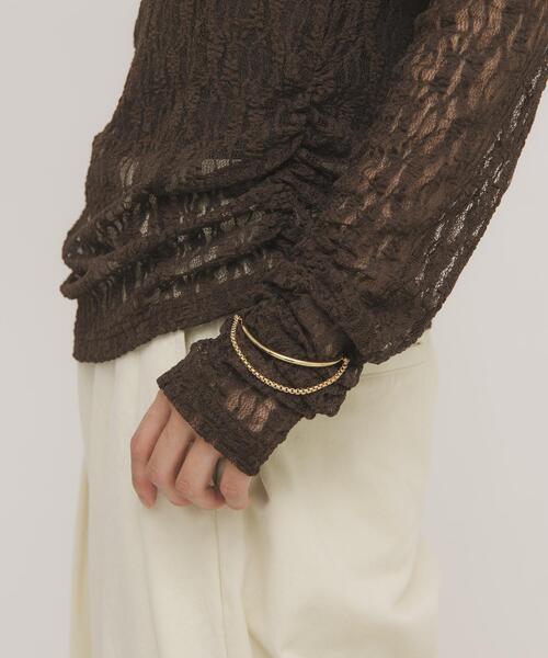 KBF(ケイビーエフ)の「チェーンコンビバングル(ブレスレット・レディース・シルバー/ゴールド・ONE)」の11枚目の写真