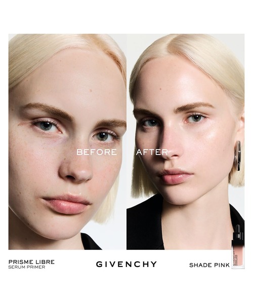 GIVENCHY BEAUTY（ジバンシイ ビューティー）の「プリズム・リーブル・ケア＆カラー・セラム・プライマー（化粧下地・レディース・パープル/グリーン/ピンク・FREE）」の16枚目の写真