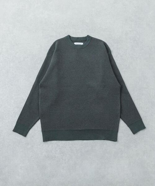 URBAN RESEARCH（アーバンリサーチ）の「モールリュクスプルオーバー（その他トップス・メンズ・アイボリー/チャコールグレー/ブラック・MEDIUM/LARGE）」の3枚目の写真