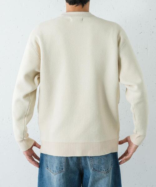 URBAN RESEARCH（アーバンリサーチ）の「モールリュクスプルオーバー（その他トップス・メンズ・アイボリー/チャコールグレー/ブラック・MEDIUM/LARGE）」の7枚目の写真