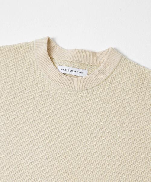 URBAN RESEARCH（アーバンリサーチ）の「モールリュクスプルオーバー（その他トップス・メンズ・アイボリー/チャコールグレー/ブラック・MEDIUM/LARGE）」の9枚目の写真