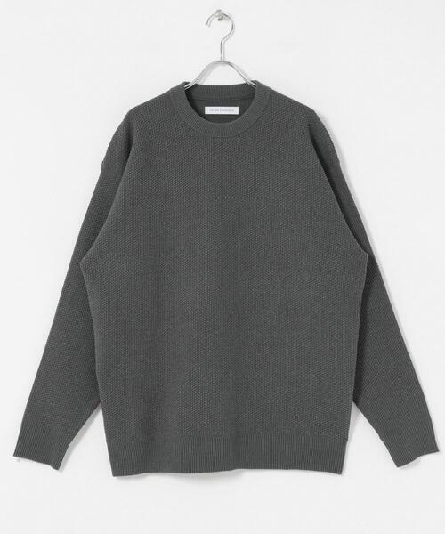 URBAN RESEARCH（アーバンリサーチ）の「モールリュクスプルオーバー（その他トップス・メンズ・アイボリー/チャコールグレー/ブラック・MEDIUM/LARGE）」の14枚目の写真