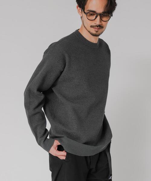 URBAN RESEARCH（アーバンリサーチ）の「モールリュクスプルオーバー（その他トップス・メンズ・アイボリー/チャコールグレー/ブラック・MEDIUM/LARGE）」の19枚目の写真