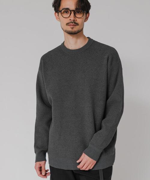 URBAN RESEARCH（アーバンリサーチ）の「モールリュクスプルオーバー（その他トップス・メンズ・アイボリー/チャコールグレー/ブラック・MEDIUM/LARGE）」の20枚目の写真