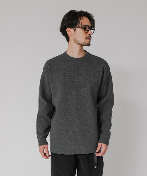 URBAN RESEARCH（アーバンリサーチ）の「モールリュクスプルオーバー（その他トップス・メンズ・アイボリー/チャコールグレー/ブラック・MEDIUM/LARGE）」の21枚目の写真