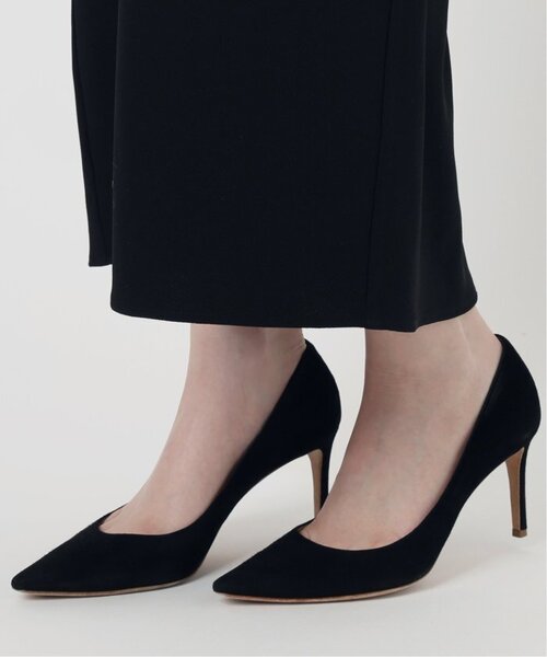 VERMEIL par iena(ヴェルメイユパーイエナ)の「ACEPOLYバックサテンケープ風ワンピース(ワンピース・レディース・ネイビー/ブラック・36/38)」の22枚目の写真