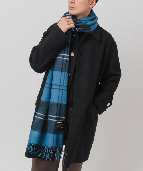 EDIFICE（エディフィス）の「MAGNIBERG（マグニバーグ）Queen scarf（マフラー・メンズ・キャメル/ブラウン/マスタード/グリーン・FREE）」の8枚目の写真