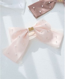 Rose Muse（ロゼミューズ）の「Tulle lap ribbon barretta（バレッタ/ヘアクリップ）」