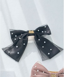 Rose Muse（ロゼミューズ）の「Tulle lap ribbon barretta（バレッタ/ヘアクリップ）」