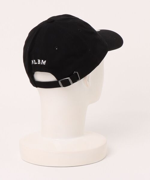 Right-on(ライトオン)の「NEGR0 LEAGUE ツイルベースボールキャップ (刺繍ロゴ/バックストラップ/UVカット)(キャップ・メンズ・ブラック・フリー)」の2枚目の写真