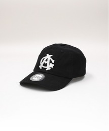 Right-on | NEGR0 LEAGUE ツイルベースボールキャップ (刺繍ロゴ/バックストラップ/UVカット)(キャップ)