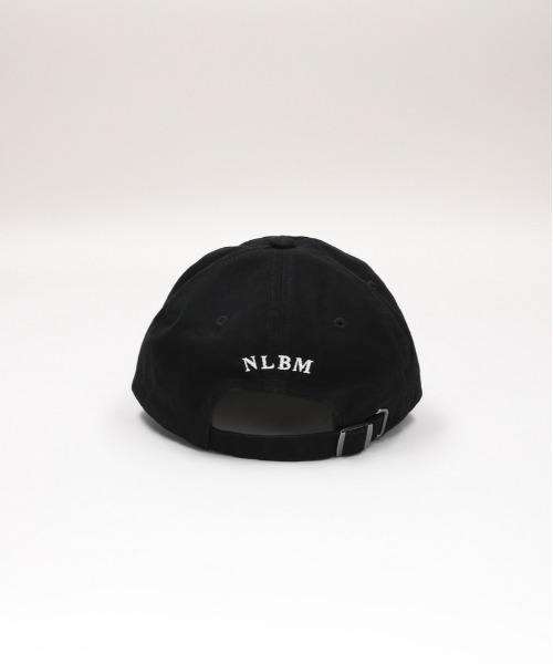 Right-on(ライトオン)の「NEGR0 LEAGUE ツイルベースボールキャップ (刺繍ロゴ/バックストラップ/UVカット)(キャップ・メンズ・ブラック・フリー)」の4枚目の写真