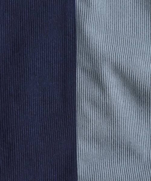 tk.TAKEO KIKUCHI（ティーケータケオキクチ）の「コーデュロイドルマンシャツ（シャツ/ブラウス・メンズ・ネイビー/ライトグレー/ブラック・02/03）」の15枚目の写真