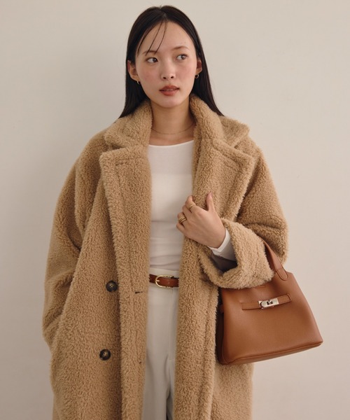 ACYM(アシーム)の「Amanda ポイントベルトミニバッグ(ハンドバッグ・レディース・ブラック/ブラウン/モカ/ベージュ/キャメル・FREE)」の20枚目の写真