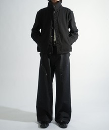 Starting Over（スターティングオーバー）の「side double knee baggy pants/サイド ダブルニー バギーパンツ ツイル/デニムパンツ（デニムパンツ）」