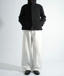 Starting Over（スターティングオーバー）の「side double knee baggy pants/サイド ダブルニー バギーパンツ ツイル/デニムパンツ（デニムパンツ）」