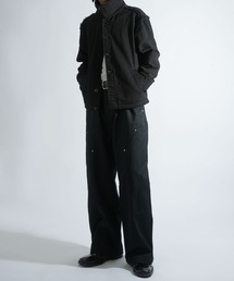 Starting Over（スターティングオーバー）の「side double knee baggy pants/サイド ダブルニー バギーパンツ ツイル/デニムパンツ（デニムパンツ）」
