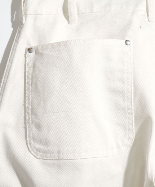 Starting Over（スターティングオーバー）の「side double knee baggy pants/サイド ダブルニー バギーパンツ ツイル/デニムパンツ（デニムパンツ・メンズ・アイボリー/ブラック/ブラック系その他・M/L）」の15枚目の写真