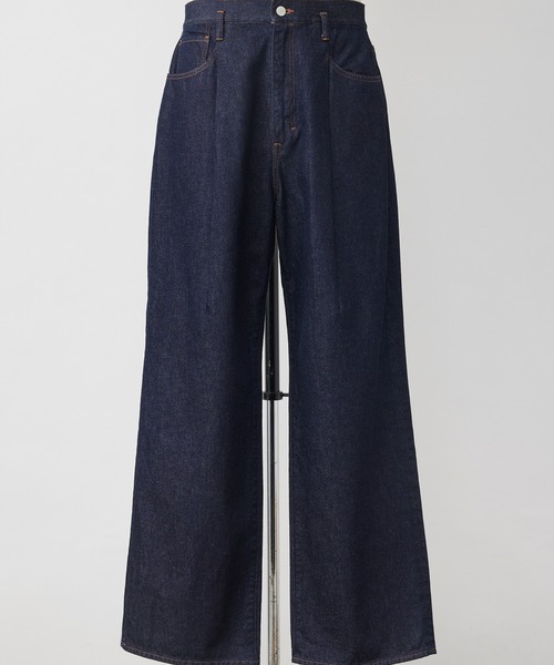 SHINYAKOZUKA(シンヤコヅカ)の「ORDINARY CITY STRAIGHT(ISSUE#8)(デニムパンツ・メンズ・インディゴブルー・X-SMALL/MEDIUM/SMALL)」の1枚目の写真