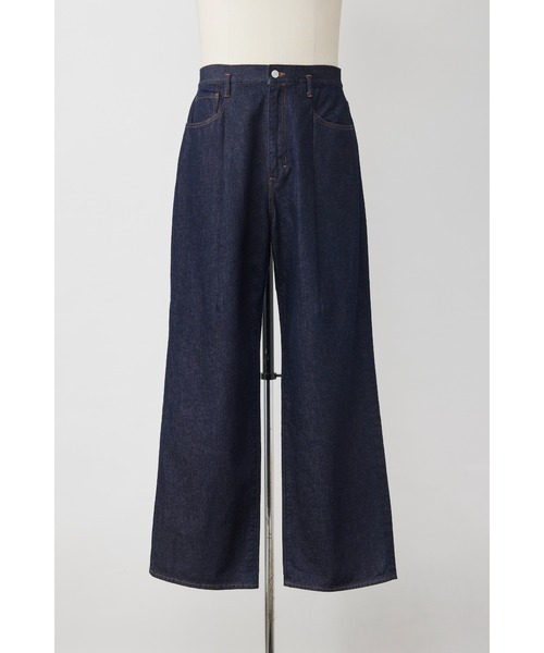 SHINYAKOZUKA(シンヤコヅカ)の「ORDINARY CITY STRAIGHT(ISSUE#8)(デニムパンツ・メンズ・インディゴブルー・X-SMALL/MEDIUM/SMALL)」の2枚目の写真