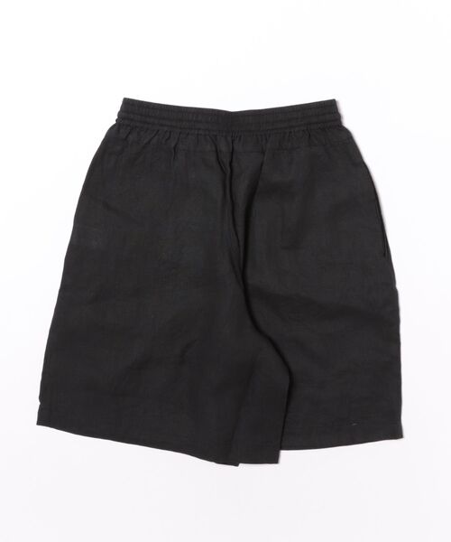 Munich(ミューニック)の「【吸水性】【発散性】40sフレンチリネンワイドハーフパンツ(その他パンツ・レディース・ブラウン/ブラック/ダークベージュ・S)」の9枚目の写真