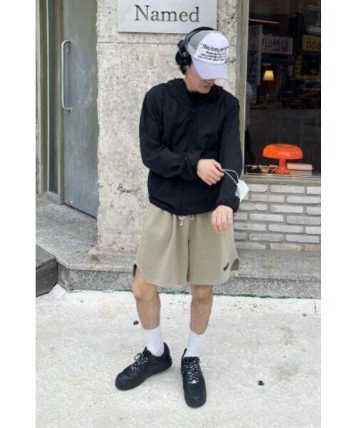 ATTENTIONROW(アテンションロー)の「ライフバランスイージーセットアップトレーニングショーツ(カーキ)(その他パンツ・メンズ・その他・1)」の7枚目の写真