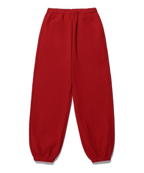 SUNRISE LOGO SWEAT PANTS_RED(IK2DFMPA00A)
