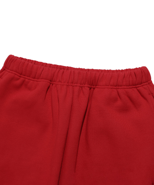 SUNRISE LOGO SWEAT PANTS_RED(IK2DFMPA00A)