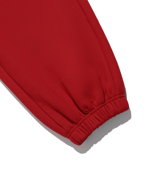 SUNRISE LOGO SWEAT PANTS_RED(IK2DFMPA00A)