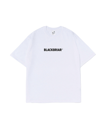 BLACK BRIAR（ブラックブライアー）の「ベーシックロゴTシャツ（ホワイト）（Tシャツ/カットソー）」