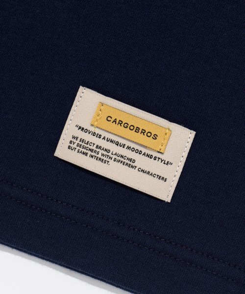 CARGOBROS（カーゴブロス）の「CBレイヤードロングスリーブ（ネイビー）（Tシャツ/カットソー・メンズ・その他・FREE）」の6枚目の写真