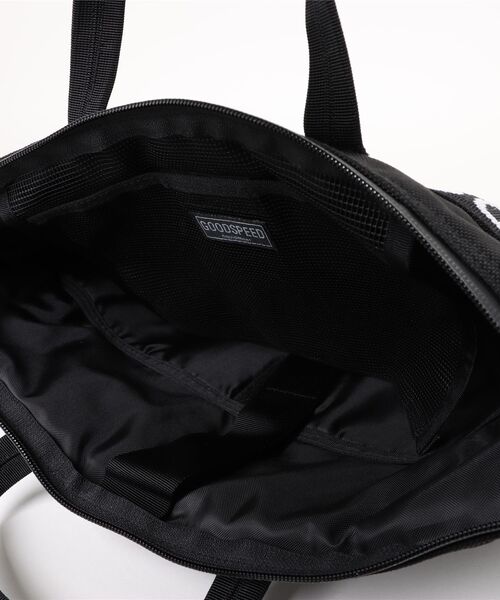 GOODSPEED equipment(グットスピードイクイップメント)の「Helmet Bag(トートバッグ・メンズ・オレンジ/ブラック/オフホワイト/ターコイズブルー・ONE SIZE)」の18枚目の写真