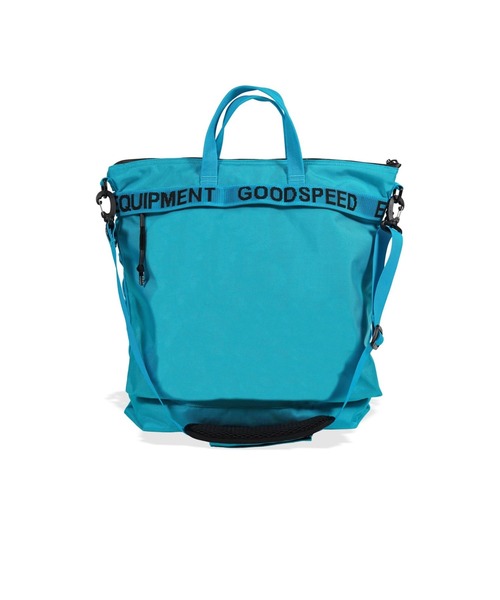 GOODSPEED equipment(グットスピードイクイップメント)の「Helmet Bag(トートバッグ・メンズ・オレンジ/ブラック/オフホワイト/ターコイズブルー・ONE SIZE)」の11枚目の写真
