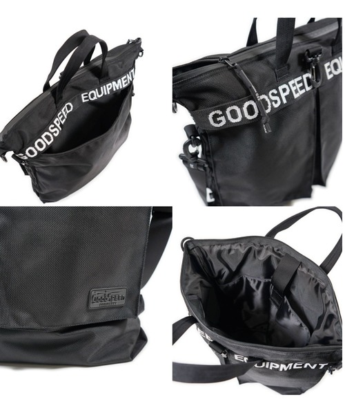 GOODSPEED equipment(グットスピードイクイップメント)の「Helmet Bag(トートバッグ・メンズ・オレンジ/ブラック/オフホワイト/ターコイズブルー・ONE SIZE)」の14枚目の写真