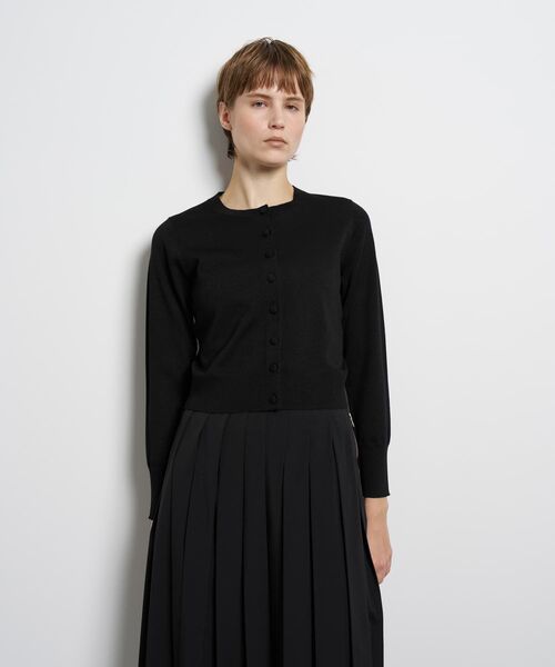 SHISHIKUIメニーボタンカーディガン　黒 メニーボタンカーディガン（ニット/セーター）｜LANVIN en Bleu