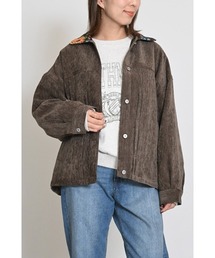 レトロ柄衿ジャケット