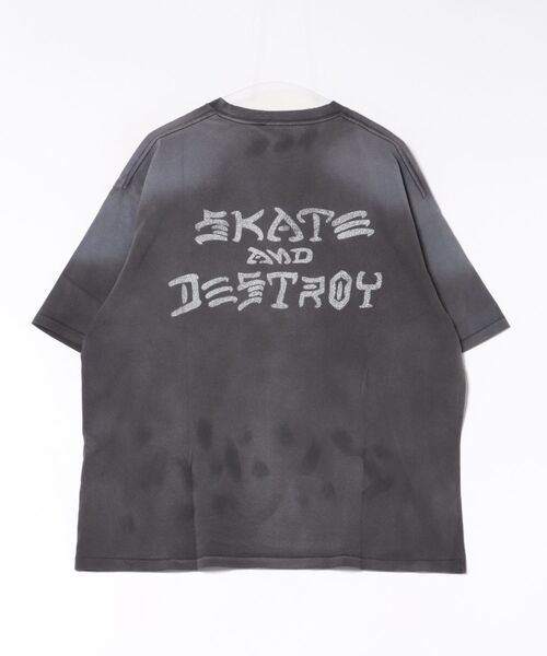 THRASHER(スラッシャー)の「THRASHER/スラッシャー 半袖Tシャツ 262TH1ST082(Tシャツ/カットソー・メンズ・ブラック×イエロー/ブラック×ブルー・M/XL/L)」の15枚目の写真