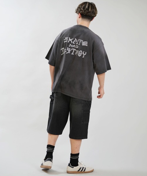 THRASHER(スラッシャー)の「THRASHER/スラッシャー 半袖Tシャツ 262TH1ST082(Tシャツ/カットソー・メンズ・ブラック×イエロー/ブラック×ブルー・M/XL/L)」の6枚目の写真