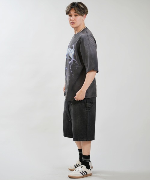 THRASHER(スラッシャー)の「THRASHER/スラッシャー 半袖Tシャツ 262TH1ST082(Tシャツ/カットソー・メンズ・ブラック×イエロー/ブラック×ブルー・M/XL/L)」の7枚目の写真
