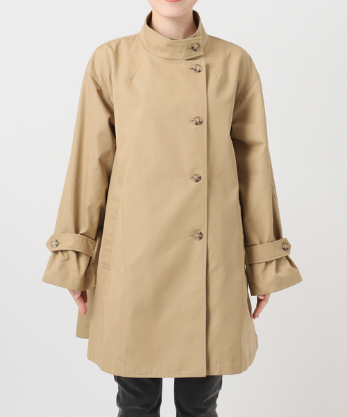 JOURNAL STANDARD relume（ジャーナルスタンダード　レリューム）の「［26SS新作］撥水 / スタンドポンチョコート（トレンチコート・レディース・ベージュ・36/38）」の15枚目の写真