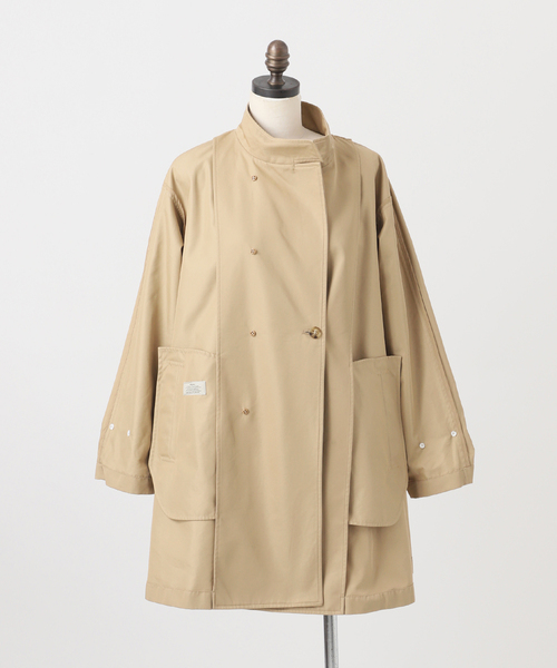 JOURNAL STANDARD relume（ジャーナルスタンダード　レリューム）の「［26SS新作］撥水 / スタンドポンチョコート（トレンチコート・レディース・ベージュ・36/38）」の21枚目の写真